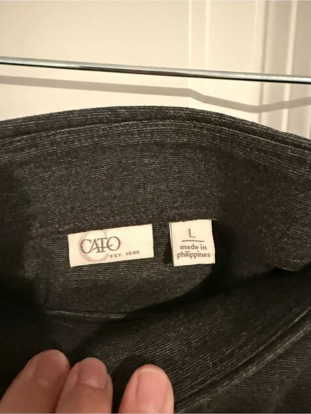Cato Charcoal Gray Pencil Skirt - Classic Office Style